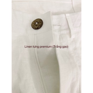 JUNE LINEN Q04- Quần short LINEN TƯNG PREMIUM, 17 MÀU Fullsize.