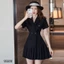 Đầm xoè xếp ly sang trọng đẳng cấp có size 70kg siêu xịn , cho các quý bà , quý cô nương - thời trang sang trọng H