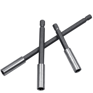 1 / 4in Lục Giác Chân Máy Khoan Điện Từ Kết Nối Thanh Nối Dài Tua Vít Bit Giá Đỡ 60 75 100 150mm