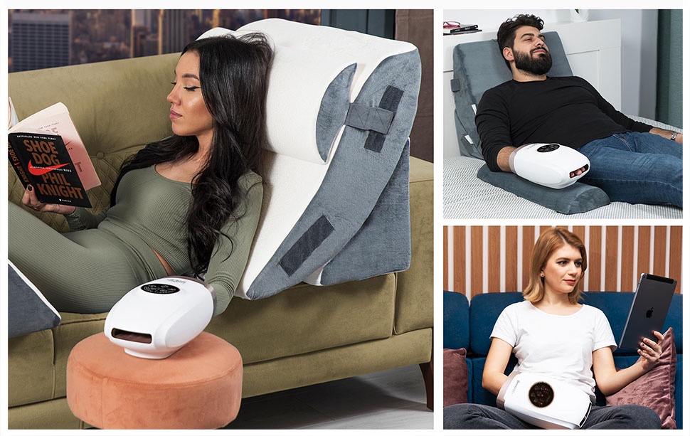 Mô tả Máy Massage Tay Cao Cấp KINGTECH KH-690 - Mát xa Trị Liệu Tích Hợp Nhiệt, Matxa Vùng Cổ, Mu, Ngón, Lòng Bàn Tay - 11