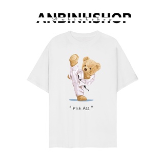 Áo thun 🚚 FREESHIP 🚚 Áo phông unisex in hình Gấu võ sĩ cool ngầu nhiều mẫu form đẹp chất vải mềm mịn từ AnBinhShop
