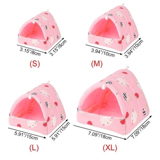 ALMA1 Hamster House Dễ Thương Lồng Mini Thoải Mái Mùa Đông Chuột Lang Tổ