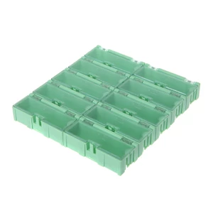 PCF * Mini SMD SMT Hộp Điện Tử IC Linh Kiện Điện Tử Lưu Trữ Cho Ốp Lưng 75x31 5x21
