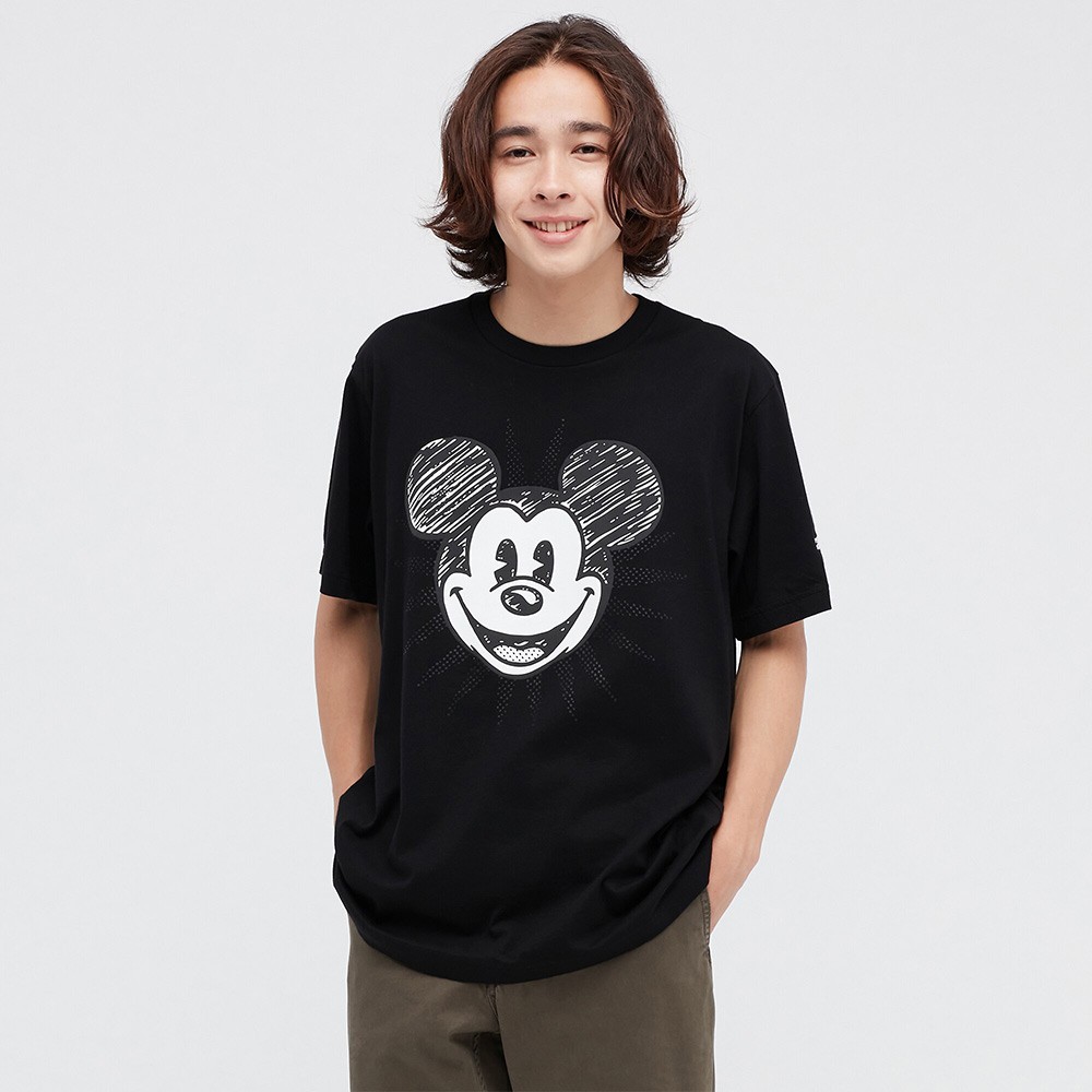 Đầm Thun Disney Chuột Mickey Winnie The Pooh Gấu Bambi Peter Pan Tiên Nữ  Vịt Daisy Dumbo Hoạt Hình In Nữ Thun Cotton áo Sơ Mi Nam / Ngọn Thun