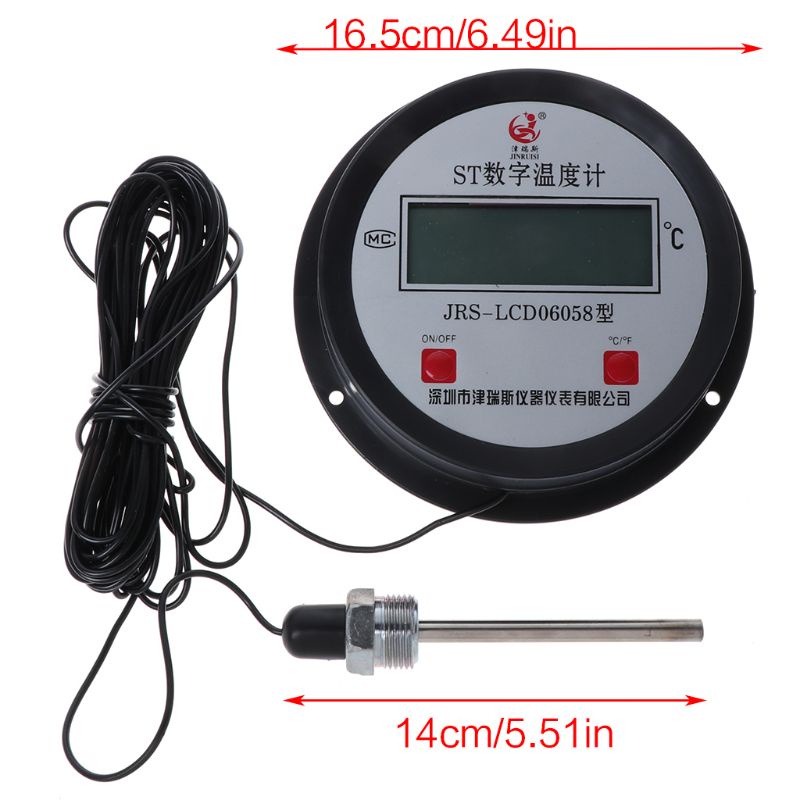 Nhiệt kế đo nhiệt độ nước công nghiệp kỹ thuật số 10m kèm đầu dò chất lượng cao
