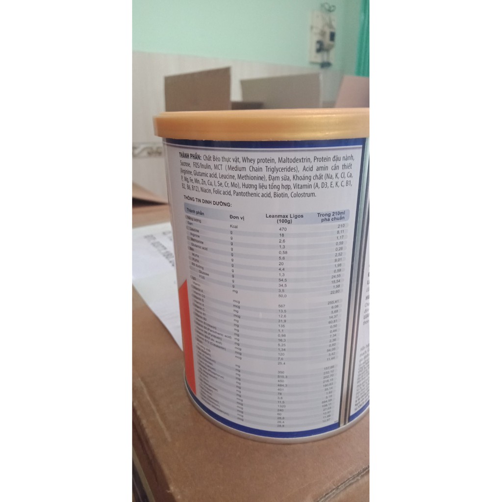 LEAN MAX LIGOS 900gr (SỮA BỘT BẢO VỆ TẾ BÀO GAN)