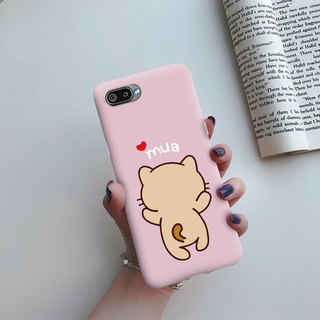 Ốp điện thoại tpu dẻo siêu mỏng màu kẹo hình mèo cho Oppo Realme C2 RMX1941 Oppo A1k CPH1923 6.1 inch