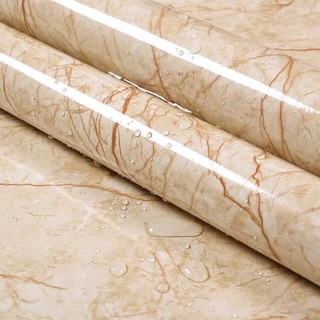 Giấy dán tường vân đá Minh Châu decal giả đá nhiều mẫu chống nước dầu mỡ rẻ đẹp