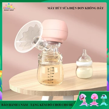 [Sale Sốc] Máy hút sữa, máy hút sữa điện đơn cầm tay không dây, 9 chế độ hút không đau, có massage, bảo hành 12 tháng