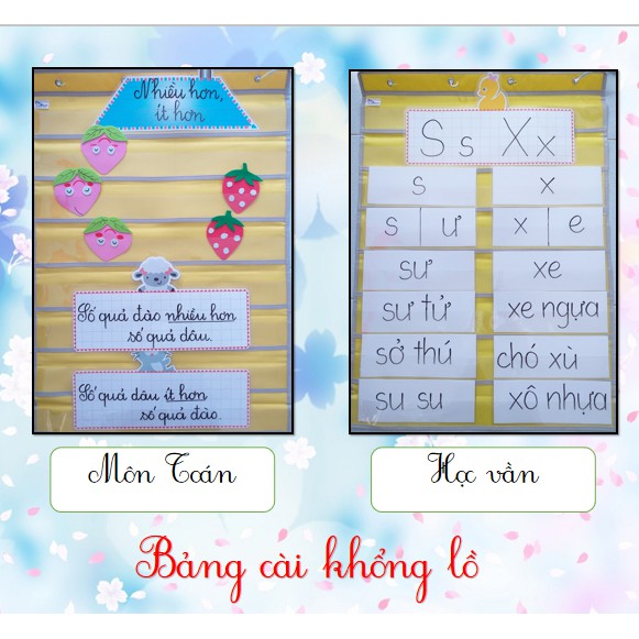 BẢNG CÀI KHỔNG LỒ 8 TẦNG - màu ngẫu nhiên (Đồ Dùng Dạy Học Miki)