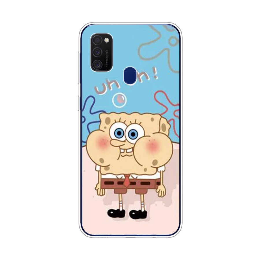 Ốp Điện Thoại TPU Dẻo In Họa Tiết Độc Đáo Thời Trang Cho Samsung Galaxy M01 M10 M11 M21
