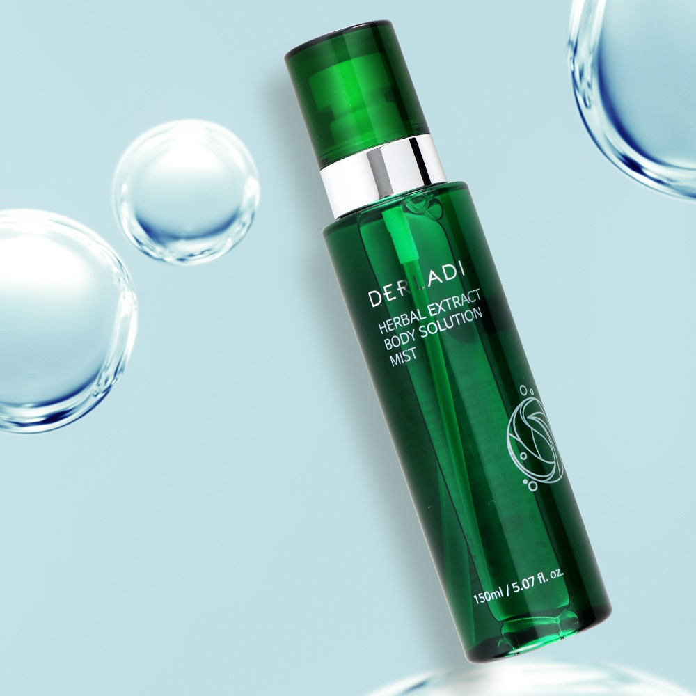 Ảnh Bộ Đôi Giảm Mụn, Mờ Thâm Body Derladie Herbal Extract Body 150Ml, Xà Phòng Derladie Body Cleansing Bar 50g 2