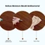 YYlingx 10m / Cuộn Dán Tường Biên Giới, Khung Cửa Hạt Gỗ Dây Eo Giấy Dán Tường, Trang Trí Nhà Cửa PVC Chống Thấm Nước Cửa Sổ Waveguide Line