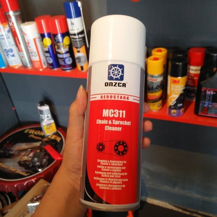 [Tặng Cọ Sên] Chai Xịt Vệ Sinh Sên Dầu Mỡ Đa Dụng Onzca MC311 400ML
