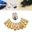 Bộ 10 Đầu Kẹp Mũi Khoan Bằng Đồng 0.5-3.2mm 4.3mm