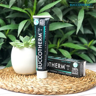 Kem đánh răng hữu cơ làm trắng răng vị bạc hà và cho răng nhạy cảm Buccotherm 75ml