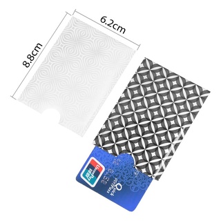 WOAY 10 Chiếc Hộp Đựng Thẻ Nhôm Thông Minh RFID Chặn Bảo Vệ