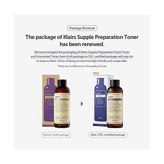 Nước Hoa Hồng Klairs Supple Preparation Toner 180ml - Bebeau