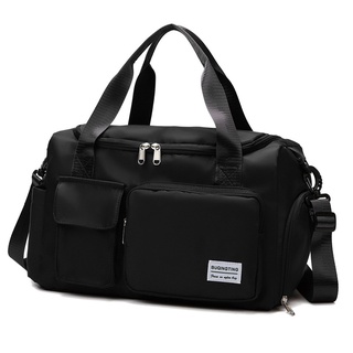 Túi Tập Gym Thể Thao Unisex, Túi Trống Đựng Đồ Tập Có Ngăn Giày Riêng & Ngăn Đồ Ướt Cao Cấp