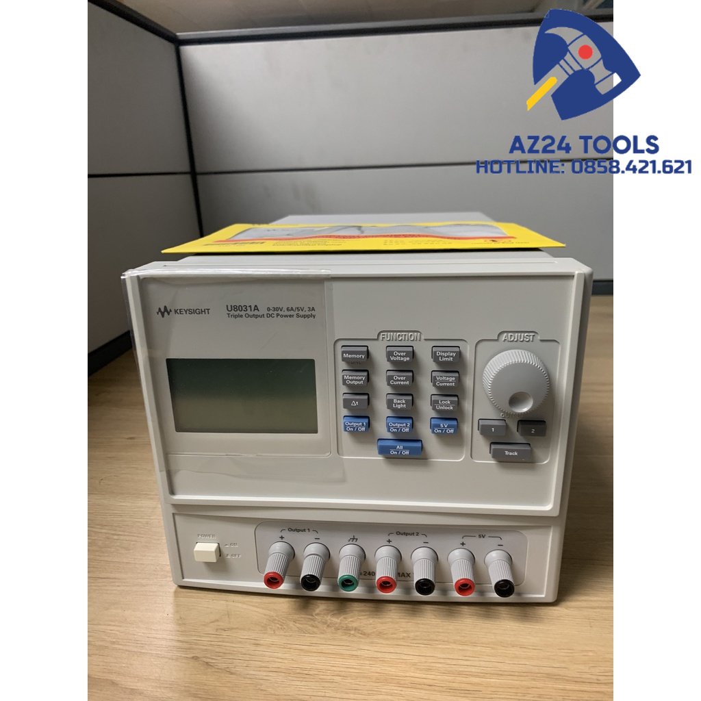 KEYSIGHT U8031A DC power supply (30V/6A (2x) & 5V/3A, 375W) Shopee Việt Nam