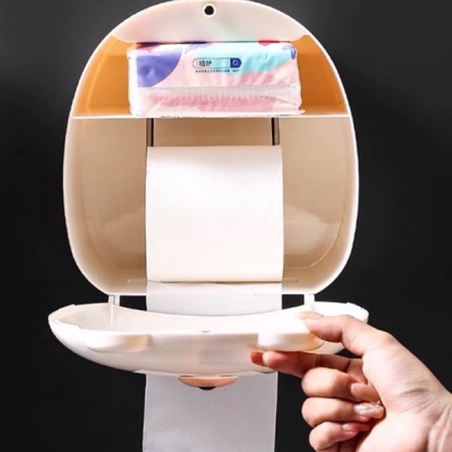 Hộp giấy treo tường hình gấu độc đáo