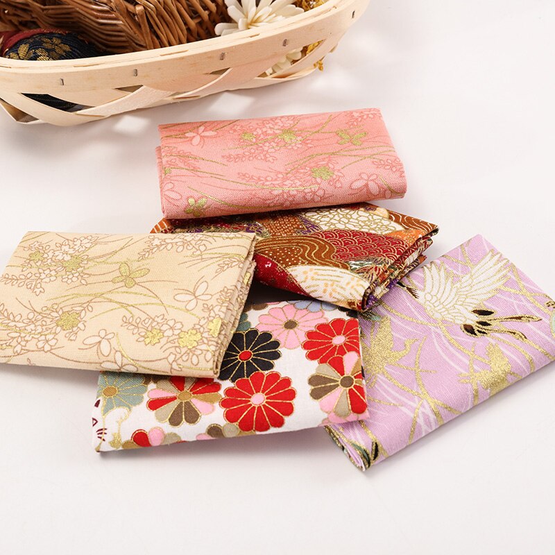Quilted chắp vá Vải Cotton Nhật Bản In Vải Mẫu Giáo Hướng Dẫn Sử Dụng Bài Học 20 * 25cm / Chiếc TJ0361