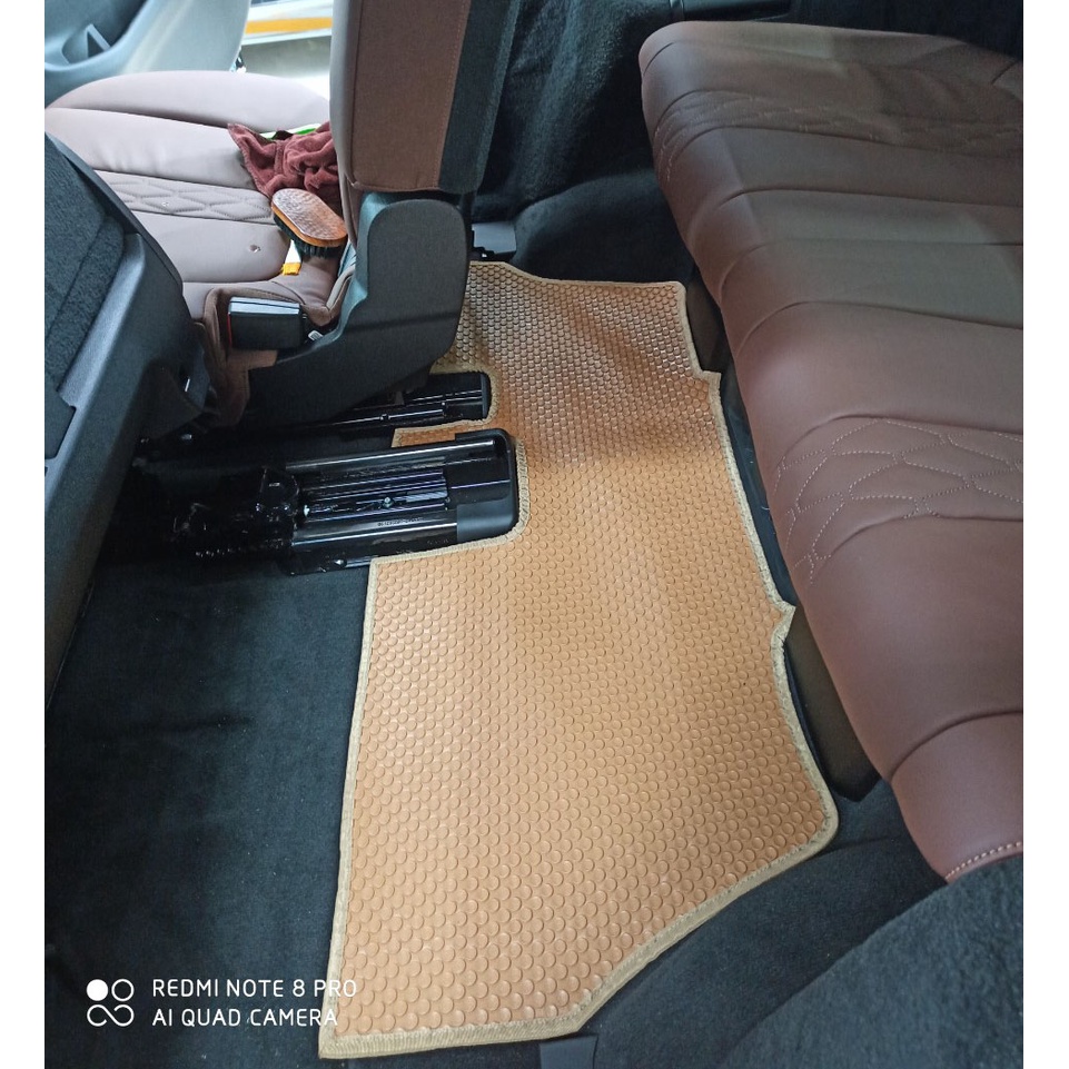 Thảm lót ô tô KATA cho xe BMW X7 6 chỗ, 7 chỗ (2018 - 2025) - Khít với sàn, Chống trơn, Không mùi, Không ẩm mốc