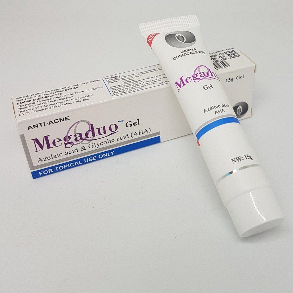 Ảnh Gel giảm mụn ẩn, giảm thâm, dưỡng da Gamma Megaduo Gel 15g 1
