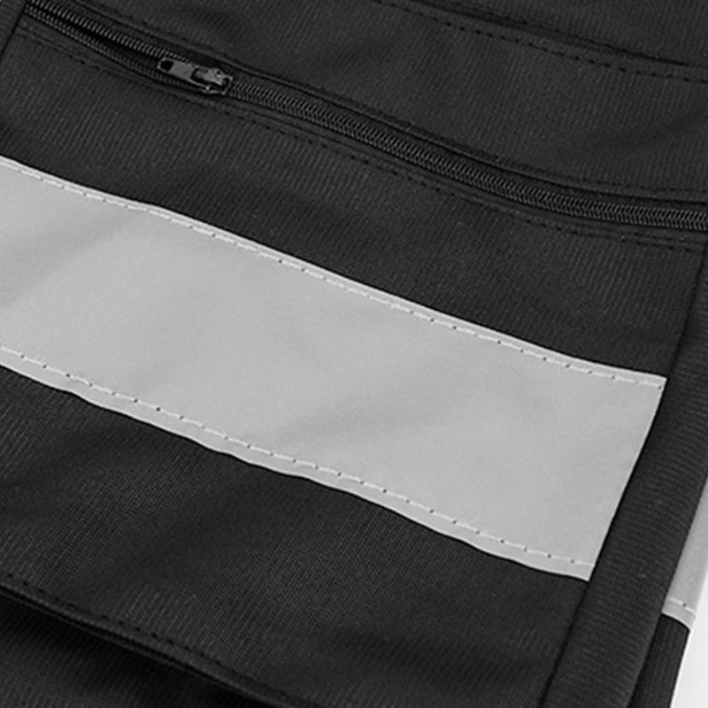 Multi-pockets  Visibility  Front Safety Vest with Reflective Strips