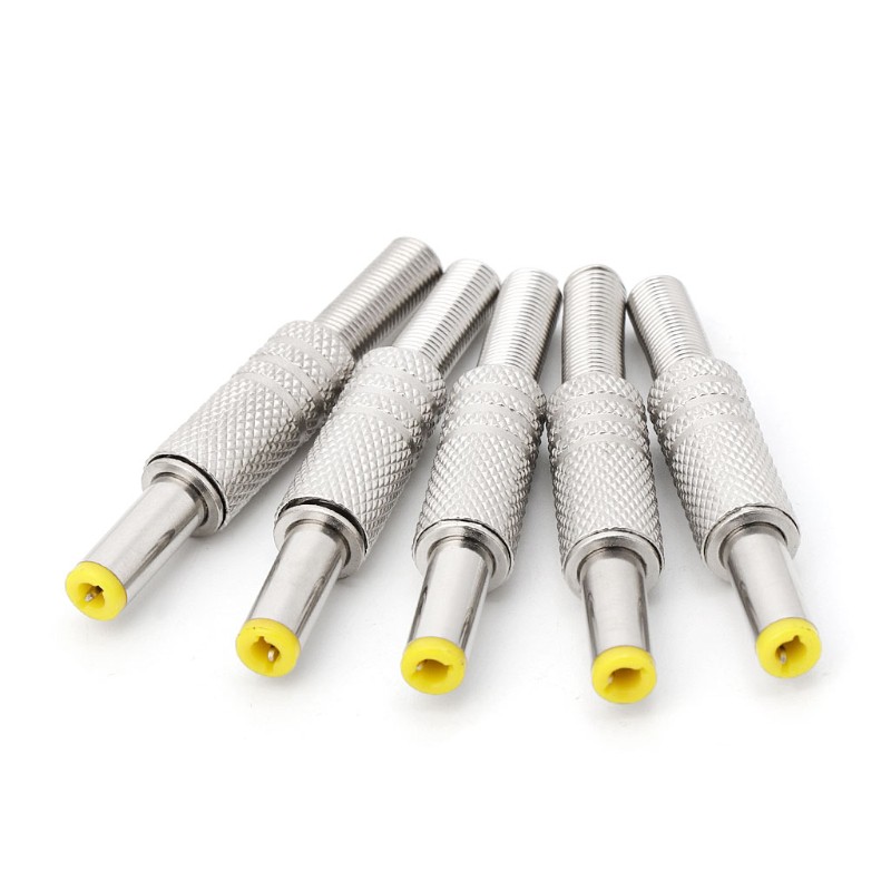 Set 5 đầu cắm nguồn Dc 5.5x2.5mm cao cấp