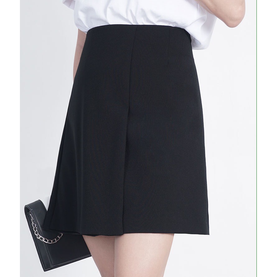 Thanh lý size 5xl Chân váy công sở A xếp ly sườn che bụng mặc gọn dáng– size S-5XL