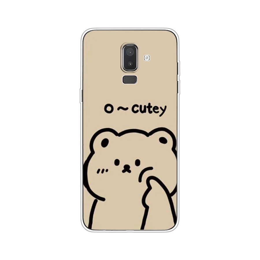 Ốp Điện Thoại TPU Dẻo In Họa Tiết Độc Đáo Thời Trang Cho Samsung Galaxy j7 pro j5 2017 J8 2018 A01