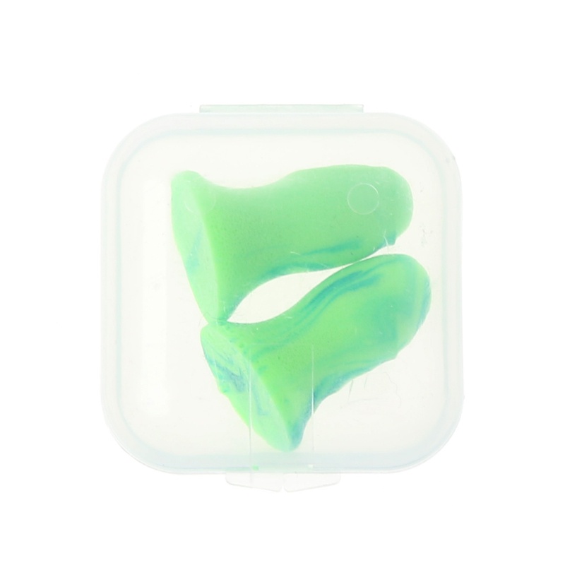 JoJo♥ 1 Pair Soft Foam Ear Plugs Tapered Travel Sleep Noise Prevention Earplugs