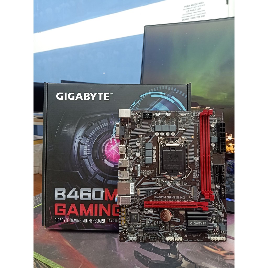 MAINBOARD GIGABYTE B460M GAMING HD NEW FULL BOX | Shopee Việt Nam