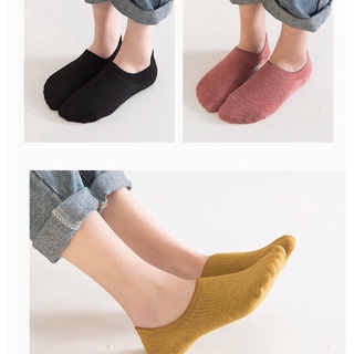 Tất vớ hài lười nữ đi giày cao gót nhiều màu chất cotton mềm thấm hút mồ hôi siêu dai thời trang HANASO TN031