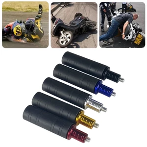 EDB * Thanh trượt khung đa năng cho xe máy Bánh trước va chạm Stick Khung xe máy Thanh trượt nhiều màu cho xe tay ga Xe đạp