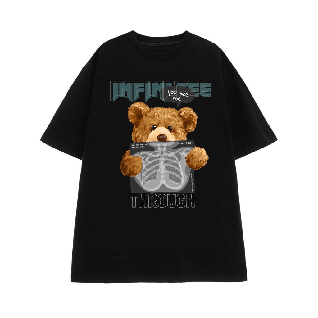 Áo thun INFINITEE Fni0840,Thun 100% Cotton - form rộng Unisex.