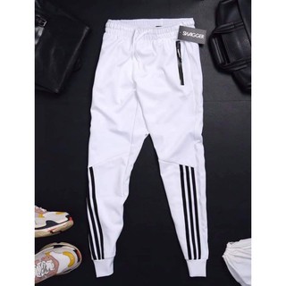 ⚡️ CHẤT ĐẸP-Y HÌNH ⚡️ Quần thể thao nam Quan jogger nữ kiểu nỉ bó ống Hàn Quốc thêu viền  xương cá L1