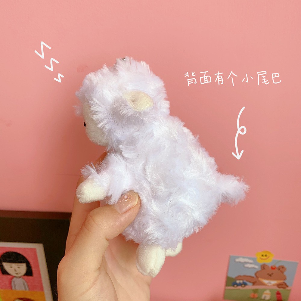 Móc Khóa Cừu Bông Xinh Xắn Dễ Thương
