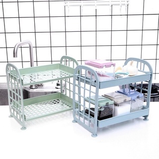 (CAO CẤP) Kệ Nhựa Mini 2 Tầng Mini Đựng Đồ Đa Năng Nhỏ Gọn Siêu Xinh ❤️ 𝗚𝗜𝗔𝗗𝗨𝗡𝗚𝗛𝗔𝗡𝗢𝗜𝟯𝟵 ❤️
