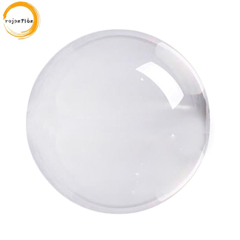 [Giảm Giá] Bóng Pha Lê Thủy Tinh Màu Trong Suốt Chữa Bệnh Quả Cầu Đạo Cụ Chụp Ảnh Trang Trí Bóng