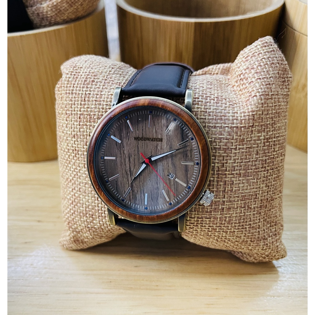 Đồng hồ đeo tay nam vỏ gỗ WoodWatch GO27