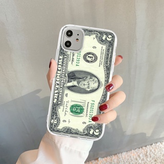 Ốp Điện Thoại Hình Tiền Đô La Cho IPhone 11/12/13Promax Pro 7Plus 8Plus Shell X XR XSMAX 11Pro 12Pro 13Pro QMY