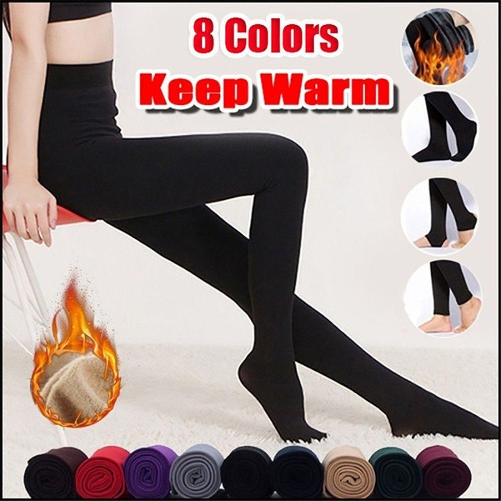 Quần Legging mỏng YMIFI co giãn, giữ ấm với lớp lót lông tơ - Perfect cho mùa đông