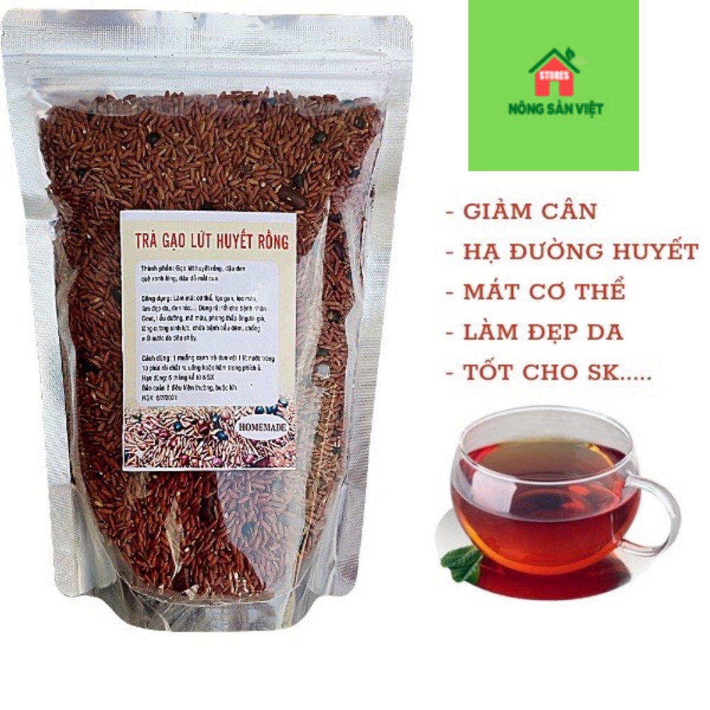 1Kg Trà Gạo Lứt Huyết Rồng Loại Ngon Nhất | Shopee Việt Nam