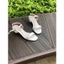 Giày sandal nữ cao gót 3 phân mũi vuông Annmodels phối quai ngang gót vuông kiểu dáng basic_A15