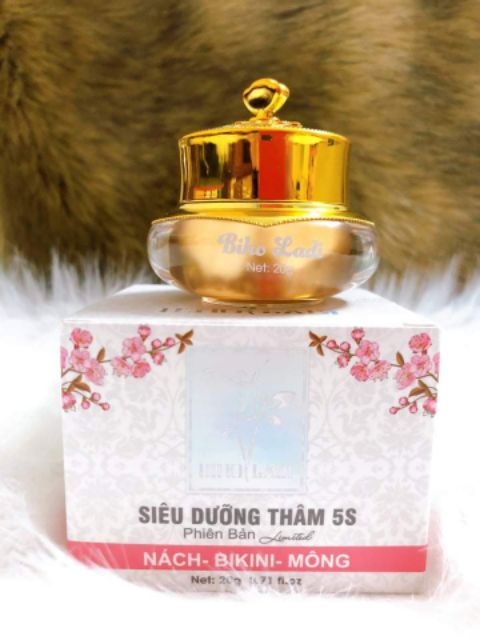 BIHO LADI Siêu Dưỡng Thâm 5S BIHO LADY Đánh Bay Thâm Nách, Thâm Bikini, Thâm Mông, Thâm Nhũ Hoa