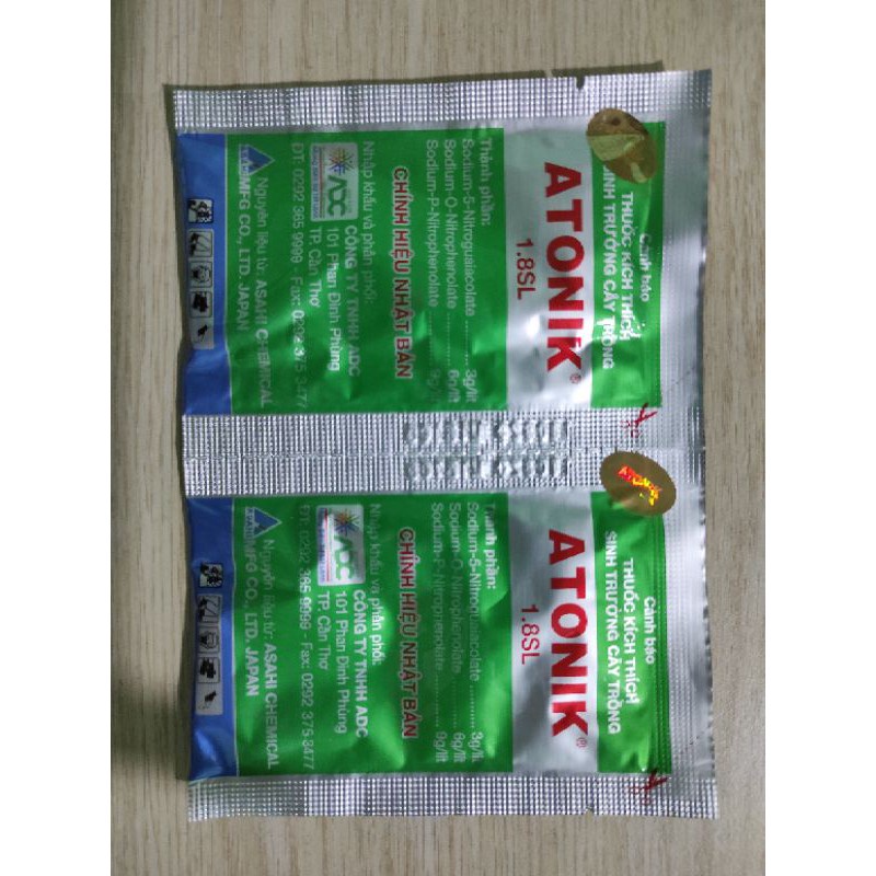 Thuốc kích thích sinh trưởng cây trồng ATONIK 1.8 SL ( 1 gói )