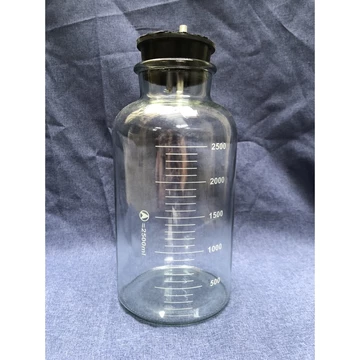 Bình thủy tinh 2,5 Lít - bình đựng dịch cho máy hút dịch 2 bình các loại