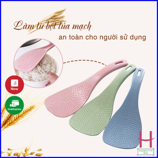 Muôi Thìa Muỗng xới cơm lúa mạch tiện dụng { H }
